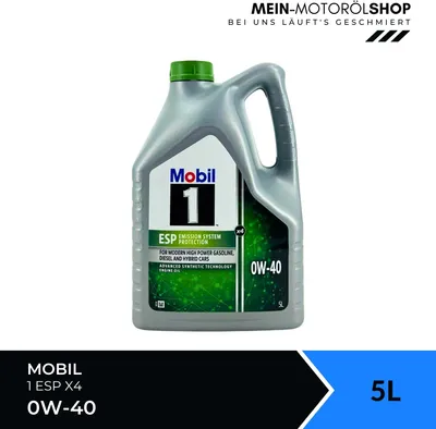 Produktbild von Mobil 1 ESP X4 0W-40 5 Liter