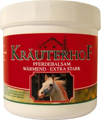 Produktbild von ASAM Kräuterhof Pferdebalsam Wärmegel extra stark 500 ml