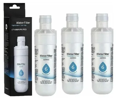 Obrázek produktu pro 3 chladicí vodní filtry ADQ747935, náhrada za LT1000P/PC/PCS, MDJ64844601, ADQ74793501, ADQ7479350