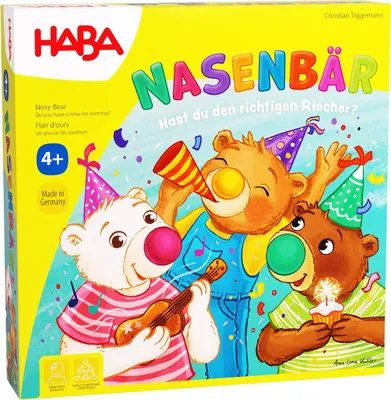Produktbild von HABA Kinderspiel Legespiel Nasenbär 2010881001