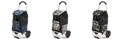 Produktbild von Royal Swiss ® Einkaufstrolley - 45 Liter - Mit Rollen - Faltbar - Abnehmbare Einkaufstasche - Einkaufswagen, 3 Verschiedene Modele