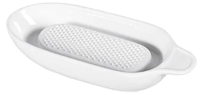 Zdjęcie produktu dla Reibe Porzellan oval 20,5x9cm weiß