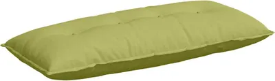 Zdjęcie produktu dla vidaXL Poduszka na plecy jasnozielona 120 x 19 x 50 cm tkanina