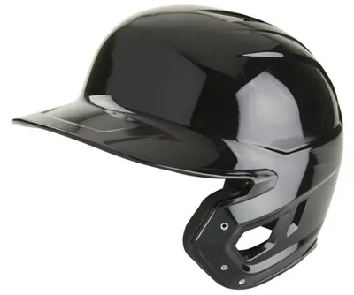 Produktbild von Rawlings MSE01A Einseitiger Baseballhelm, rechts, Größe L, Schwarz