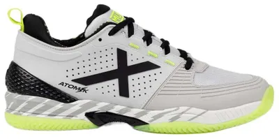 Image de MUNICH Atomik 50 : Chaussures de padel/tennis unisex, couleur gris/jaune fluorescent, taille 45