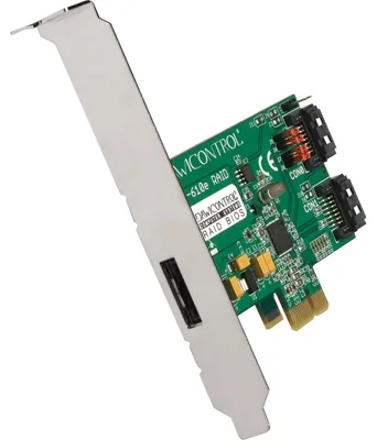 Imagen del producto de Dawicontrol DC-610E RETAIL Dawicontrol PCI Card PCI-e DC-610e RAID 2-Kanal SATA3 6G eS