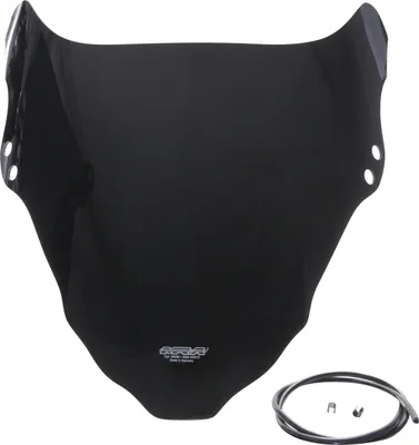 Immagine prodotto di Parabrezza MRA originale stampato O nero con ABE per Suzuki RF 600 R