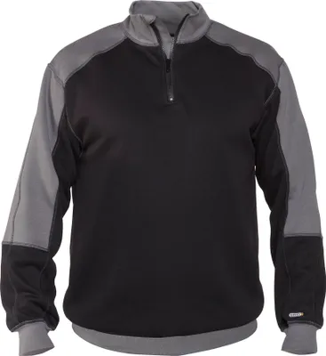Produktbild von DASSY Sweatshirt FELIX Pullover Gr. L schwarz/grau