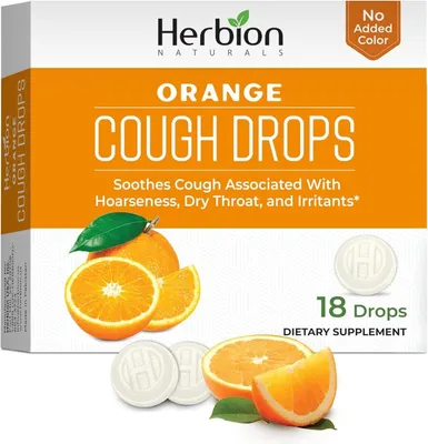 Obrázek produktu pro Herbion Naturals kapky proti kašli, oranžové, přírodní, 18s