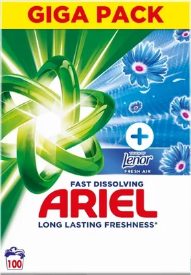 Produktbild von Ariel 100 dávek Lenor BOX, bílé (KS)