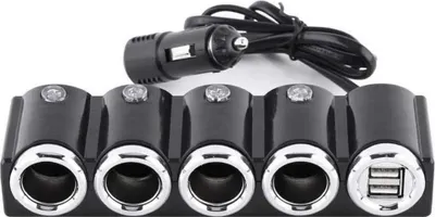 Image de Pni Sbr04 Allume-cigarette pour voiture 12v- 24v noir One Size / EU Plug 220V noir One Size