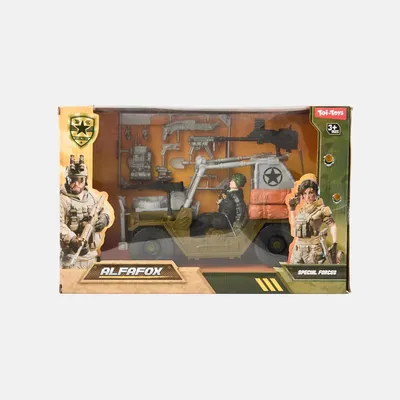 Immagine prodotto di Set militare jeep+soldato 06087