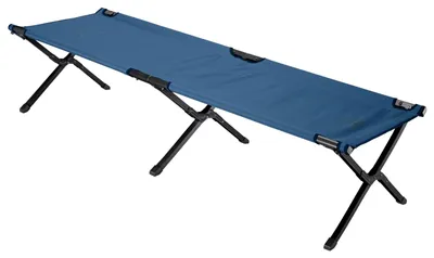 Zdjęcie produktu dla Łóżko polowe kempingowe - Aluminium - 210 x 62 x 42 cm - Nośność 150 kg - Składane