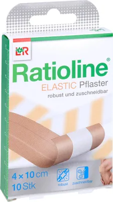 Produktbild von RATIOLINE elastic Wundschnellverband 4 cmx1 m