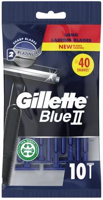 Produktbild von Gillette Blue II, Blau, 10 Stück(e)