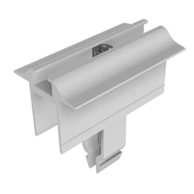 Produktbild von Mittelklemme für Solarpanel, Typ 91151-01, 30-50 mm Rahmenhöhe, ohne Erdung