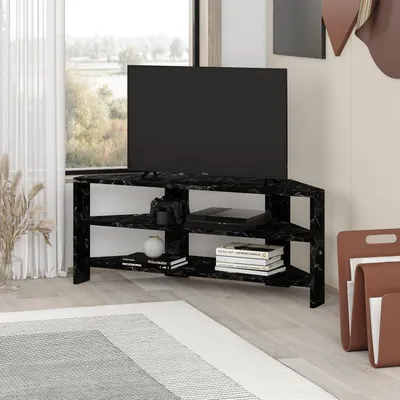 Obrázek produktu pro Rohový TV stolek Houseland Thales bendir