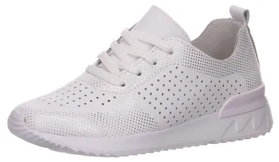 Produktbild von Artiker Schnürhalbschuhe in weiss/weiss kombi, Gr. 41