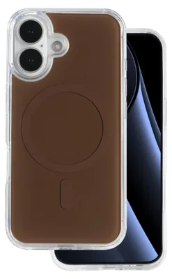 Zdjęcie produktu dla Nakładka Lowkey Mag Do Iphone 17 6,3" Brązowa