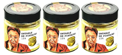 Produktbild von LaLola1947 - Pistazien Cremeaufstrich 15 Prozent - 3 x 200 g streichzarte Nusscreme