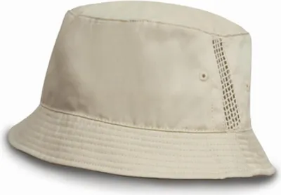 Produktbild von Result Headwear RC045X | Washed Baumwolle Bucket Hat / Kappe / Mütze / Hut - Farbe: Natural - Größe: One Size