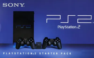 Produktbild von Sony PlayStation 2 Starter Pack, PlayStation 2, Schwarz, 5 - 35 °C, DVD, 10,100 Mbit/s, PAL