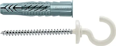 Produktbild von FISCHER UX-R Universaldübel 8x50 mit Rundhaken Weiß