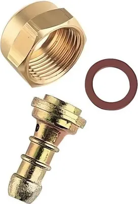 Produktbild von Gasadapter Schnullerverschluss und Freilaufmutter