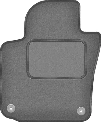 Immagine prodotto di Tappetino conducente in velluto grafite adatto per Volkswagen Golf VI (2011-2016, Cabrio) – con fissaggi – perfettamente su misura