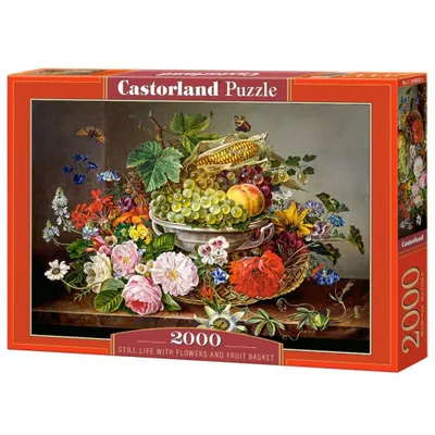 Immagine prodotto di Puzzle 2000 pezzi Fiori e Frutti 200658