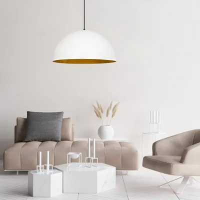 Produktbild von Opviq, Sivani- Sivani ABY, Weiß,Gold, Kronleuchter, Metallkörper