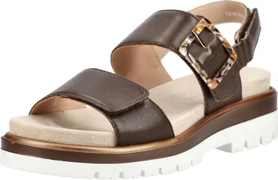 Produktbild von ara Sandalen Leder HighSoft super leicht mit 3 Klettverschlüssen und wechselbarem Fußbett