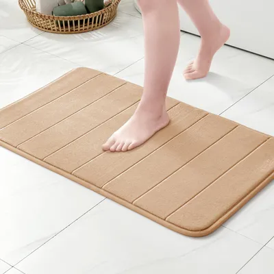 Zdjęcie produktu dla Materac do łóżka wykonany z pianki memory, chłonny i szybko schnący, o wymiarach 50 x 80 cm, kolor khaki