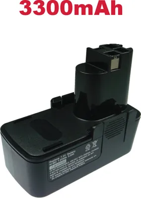 Produktbild von Hochleistungs Ni-MH Werkzeug Akku für Bosch GBM 7.2, GSR 7.2V, PSR 7.2 VES, GNS 7.2V, GUS 7.2, GDR50 - ersetzt 2607335033 2607335073 / 7,2V 3300mAh