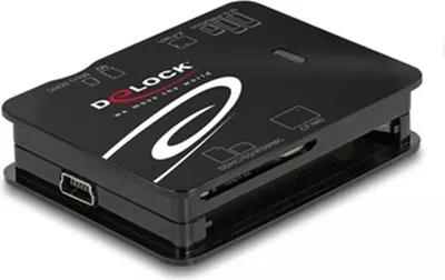 Immagine prodotto di DELOCK USB 2.0 Card Reader für CF/SD/Micro SD/MS/xD/M2
