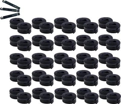 Immagine prodotto di 50 camere d'aria per biciclette maxxi4you AV 27/28" pollici 28/47-622/635 (27 x 1 1/4 - 28 x 1 1/2) incl. leva per pneumatici maxxi4you
