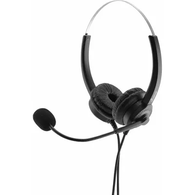 Image de MediaRange Headset binaural Stereo USB 2.0 Schwarz