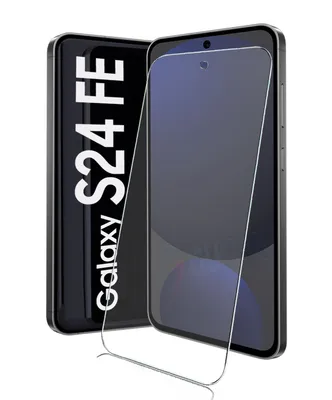 Produktbild von Für Samsung Galaxy S24 FE - Panzerglas - Panzerfolie Schutzglasfolie Displayschutzglas Echt Glas Schutz Folie Display Glasfolie 9H