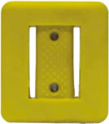 Immagine prodotto di Peso in gomma Tecnomar Giallo 1 kg Giallo 1 kg