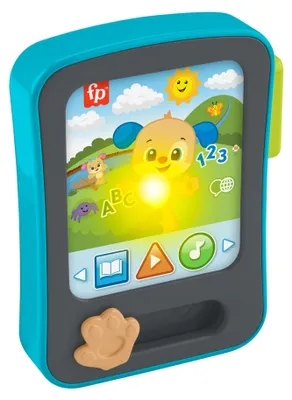 Productafbeelding van Fisher-Price Laugh & Learn JFJ89, geschikt voor kinderen vanaf 0,5 jaar, met geluidseffecten, vereist batterijen (LR44), gemaakt van kunststof, meerkleurig