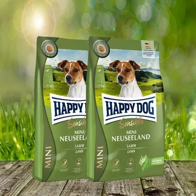Produktbild von Happy Dog Sensible MINI Neuseeland 2 x 4 kg