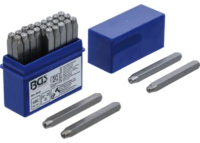 Zdjęcie produktu dla BGS technic Letter Punch Set, 470 g