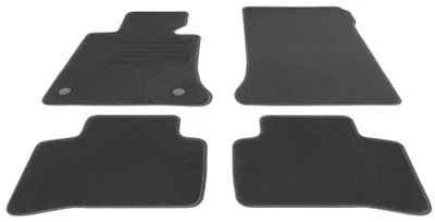 Fußmatten Set für Mercedes GLK X 204, Bj. 10/2008-5/2012, schwarz