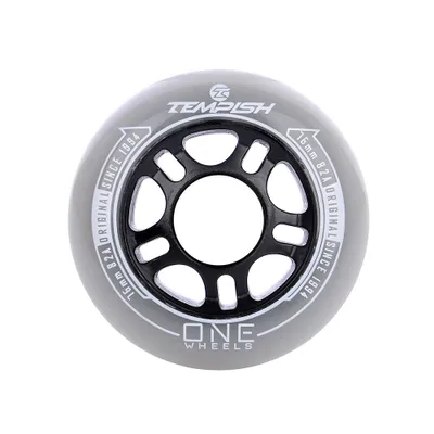 Zdjęcie produktu dla Tempish One 82a – rolki do łyżew, 8 sztuk, srebrne, 76 mm, srebrne, 76 mm