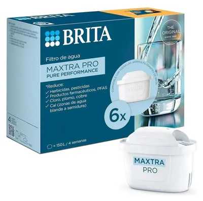 Produktbild von BRITA MAXTRA PRO Pure Performance Wasserfilterkartuschen 6er-Pack