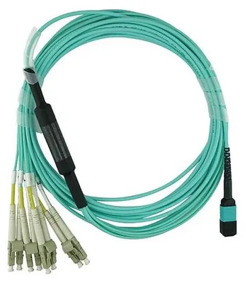 Zdjęcie produktu dla BlueOptics 106283-7003 kompatybilny wielomodowy kabel krosowy OM4 MTP-4xLC 3 metry (106283-7003-BO)