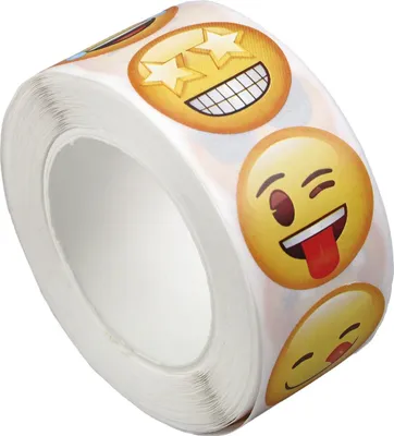 Image de Emotions v2 500 autocollants sur rouleau Titanum