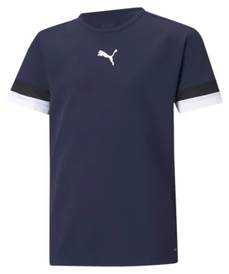 Productafbeelding van Puma Teamrise T-shirt met korte mouwen voor kinderen - Marineblauw