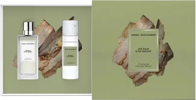 Produktbild von Angel Schlesser Les Eaux D'un Instant Profound Orange Wood EdT 100ml Set 2 Artikel