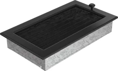 Obrázek produktu pro Mřížka 17x30 černá se žaluzií